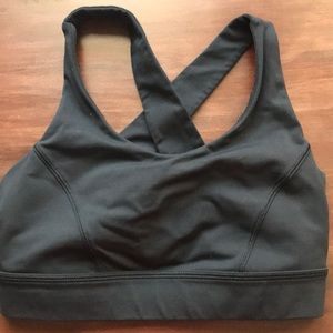 Black Lululemon Sports Bra